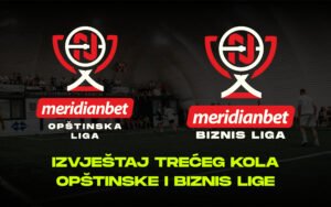 Rezultati trećeg kola Meridianbet Opštinske i Biznis lige Nikšić 2026/27